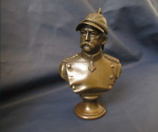 Bust of Otto von Bismarck German Chancellor Bronze Vintage Statuette Sculpture picture