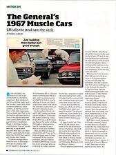 2014 Hemmings Article The General's 1967 Muscle Cars GM - Vintage Auto History picture
