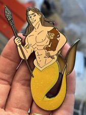 Fantasy 4” Hard enamel 3mm Thick Merman Pin Gay Interest Tarzan picture