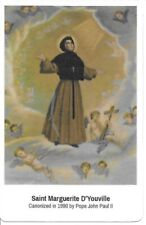 Holy Card of St Marguerite d'Youville Foundress of the Grey Nuns & a 