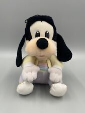 Vintage 1984 Disney Babies Playskool Goofy Plush Hasbro Stuffed Animal 7.5” picture