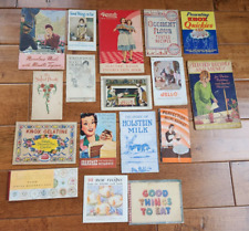 CLOSEOUT LOT 16 Old Advertising Recipe Booklets + Monarch Range Instruction Book picture