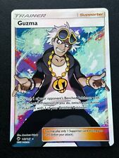 Pokemon Card - Burning Shadows - GUZMA Full art trainer 143/147 picture