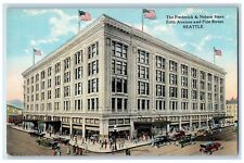 c1920s The Frederick & Nelson Store Fifth Avenue & Pine St. Seattle WA Postcard picture