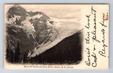 Glacier British Columbia-Canada, Mount Sir Donald, Vintage c1911 Postcard picture