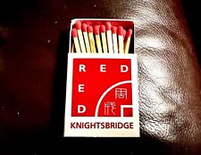 Red Of Knightsbridge, London, England, Full Unstruck Matchbox picture