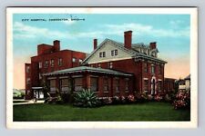 Coshocton OH-Ohio, Panoramic View City Hospital, Antique Vintage c1942 Postcard picture