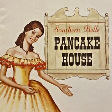 1960s Southern Belle Pancake House Restaurant Menu Camp Bowie Fort Worth Texas picture