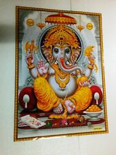 Lord Ganesha Poster Picture Hindu God Dev puja pray India Lovely 26