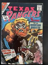 Charlton TEXAS RANGERS IN ACTION No. 29 (1961) Mountain Monster Cover Issue picture