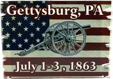 Gettysburg PA July 1-3 1863 Acrylic Fridge Magnet picture