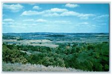 c1960's View From Inspiration Peak Clitherall Minnesota MN Unposted Postcard picture