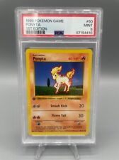 Pokemon Card: 1st Edition PONYTA 1999 BASE PSA 9 MINT picture
