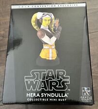 Gentle Giant 2019 SW Celebration Chicago HERA SYNDULLA Mini Bust #608/750 picture