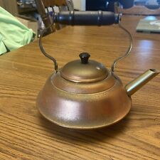 vintage copper tea pot kettle picture