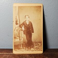 1860s-70s CDV Portrait Photo of Young Boy from San Francisco California picture