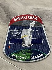 Genuine CRS-1 SPACE X Mission FALCON 9 DRAGON PATCH picture
