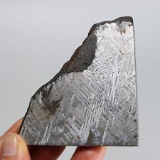 165g Muonionalusta Meteorite ,  Naturally Iron Meteorite square slice F219 picture