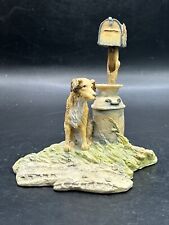 Rare Hand Signed Lowell Davis 1st Figurine 1978 Schmid Country Road Dog Hooker  picture