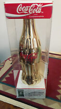 Vintage 1996 Atlanta Olympics Limited Edition Gold Coca-Cola Bottle New / Sealed picture
