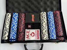 Sears CRAFTSMAN Tools Logo Poker Chips Blue, Red, White Heavy Casino Quality picture