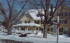 The Maples Inn at Winter at New Canaan, Connecticut CT vintage unposted picture