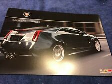 2011 Cadillac  Auto Sales  Brochure  2 sets   v series cts coupe  picture