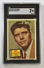 1957 Topps Hit Stars #68 Burt Lancaster SGC 7 NM GC29 picture