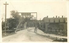 Postcard RPPC Wisconsin Albany Main Street C-1910 occupation 23-12100 picture