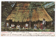 Casa en tierra caliente Mexico 1906 postcard picture