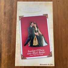 Hallmark Keepsake Ornament Scarlett OHara & Rhett Butler Gone With The Wind 2004 picture