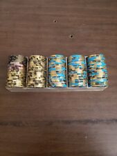 Lot of 100 Mixed Brass Core Chips picture