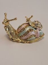 bejeweled trinket boxes, Snails picture