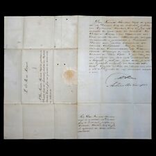 Royalty King Luis I of Portugal Signed Royal Document Autograph Manuscript Order picture