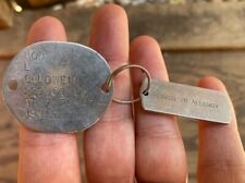 Original WW2 US Navy Veteran Dog Tag WWII 1947 Identification Medal Military picture