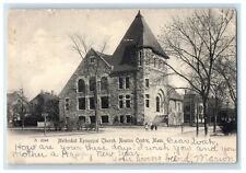 1906 Methodist Episcopal Church, Newton Centre MA Sharon VT Postcard picture
