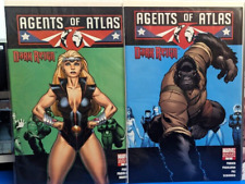 AGENTS OF ATLAS #1 1:20 GORILLA MAN #2 1:15 NAMORA MCGUINNESS VARIANT 2009 VF/NM picture