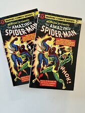 Vintage 1977 Amazing Spiderman Marvel Comic Paperback -  Lot of 2 picture