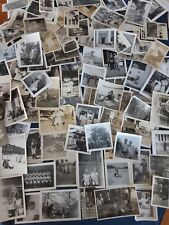 VINTAGE B&W PHOTOS LOT of 100 Random - All Subjects - Cars, People, Beach PHOTO picture