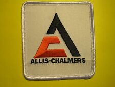 FARM TRACTOR PATCH ALLIS-CHALMERS 3 X 3 INCH IRON ON  or SEW ON FOR SHIRT - CAP picture