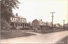 RPPC Knoxville Iowa Officers Row at U.S. Veteran's Hospital WWII era 1940s picture