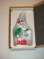 Danbury Mint Looney Tunes Bugs Bunny in Chimney Christmas Ornament picture