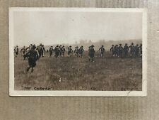 Postcard US Army Soldiers The Charge Military Vintage PC picture
