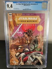 STAR WARS THE HIGH REPUBLIC ADVENTURES #1 CGC 9.4 GRADED 2021 IDW COMICS picture