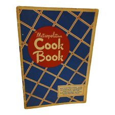 Metropolitan Cook Book Life Insurance Cookbook Mid Century Recipes  Vintage picture