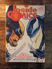Inside Comics Number Two 2 Magazine July 1992  Venom Wolverine With Poster picture