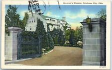 Postcard - Governor's Mansion - Oklahoma City, Oklahoma picture