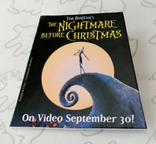 Nightmare Before Christmas Video Release Button September 30 Disney Pin 14457 picture
