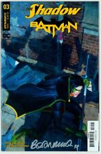 Batman The Shadow Knows #3 SIGNED Brandon Peterson Variant Cover Art DC Pulp OTR picture