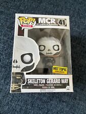 Funko Pop - #41 Skeleton Gerard Way Hot Topic My Chemical MCR - Box not Mint picture
